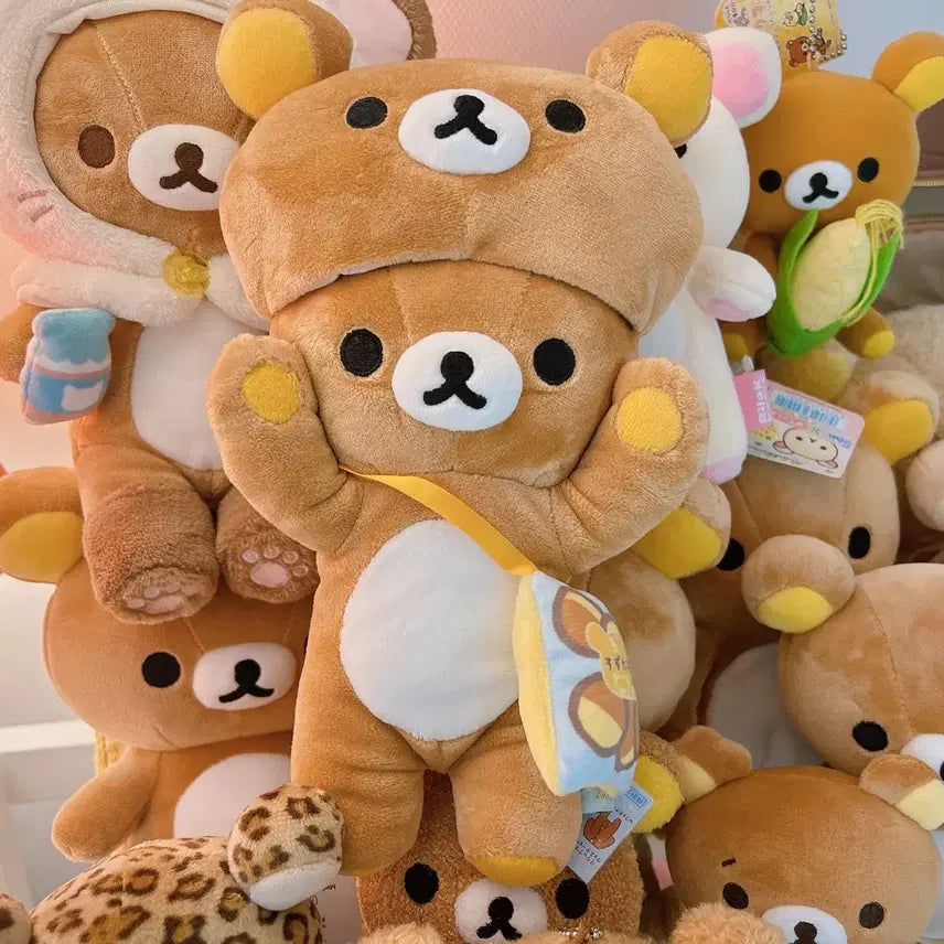 [BUNJANG] Rilakkuma Rilakkuma Costume Plush Doll / 리락쿠마 탈을 쓴 리락쿠마 인형