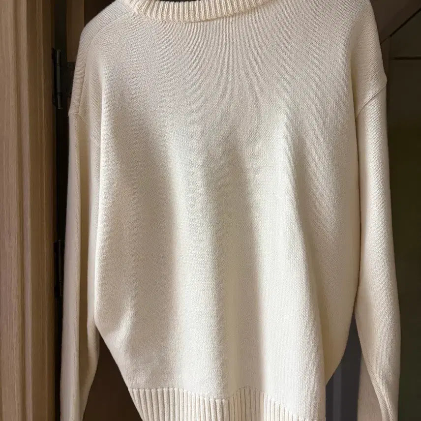 [BUNJANG] STU Fox Terrier Knit Cream / (L) stu 폭스테리어 니트 크림