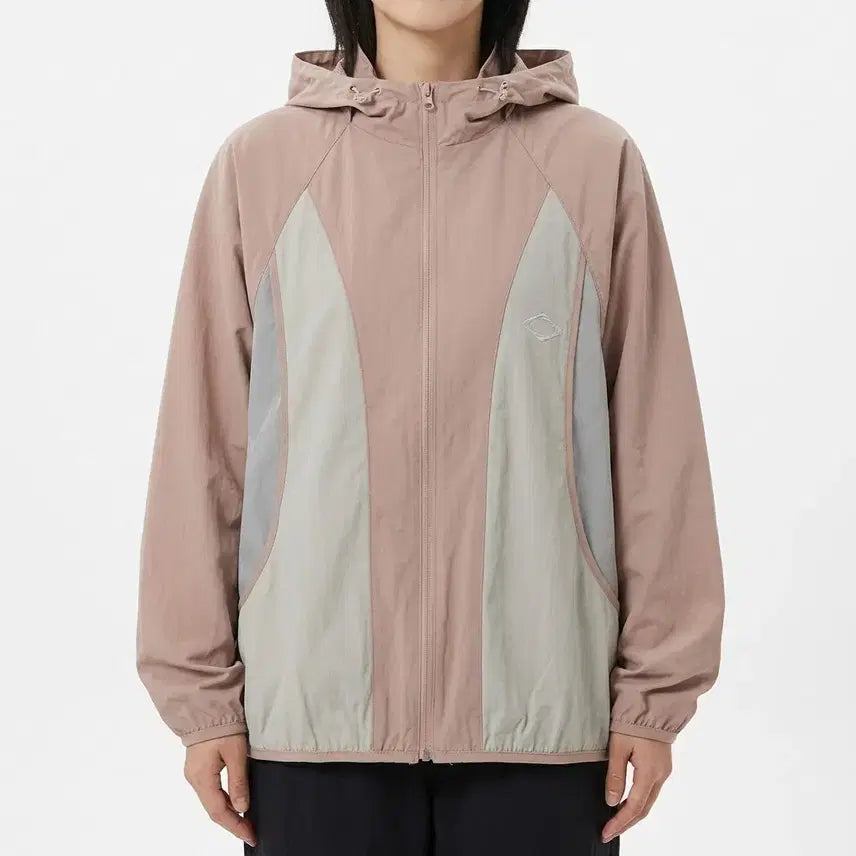 [BUNJANG] MSCHF SS Color Block Windbreaker Pink (S) / 미스치프(MSCHF) SS 컬러 블록 윈드브레이커 핑크 (S)