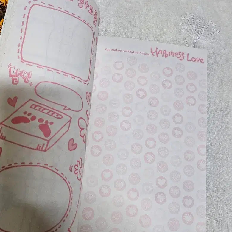 [BUNJANG] Vintage Stationery Notepad / 낙서장 고전문구 지류 놀이 게임 심리테스트 메모 레트로 노트