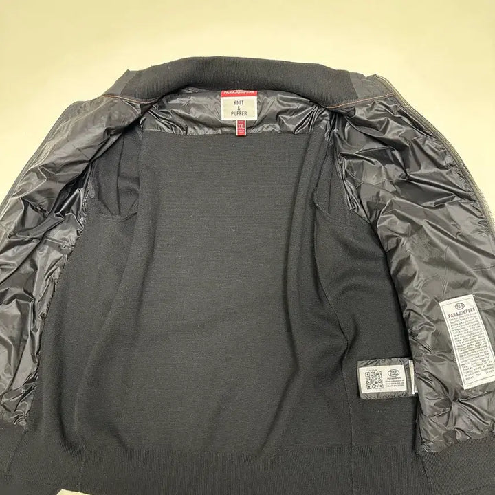 [BUNJANG] Parajumpers Takuji Knit Padding 2XL Black / 파라점퍼스 타쿠지 니트패딩 2XL 블랙