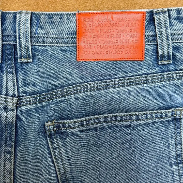 [BUNJANG] Plac &amp; oamfactory Wide Fit Denim Jeans / [31, M] 플랙&amp;oamfactory 연청데님 와이드핏