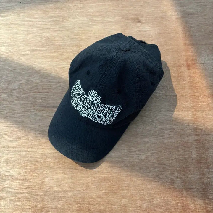 [BUNJANG] Ersco Black Script Logo Cap / Ersco Black Script Logo Cap