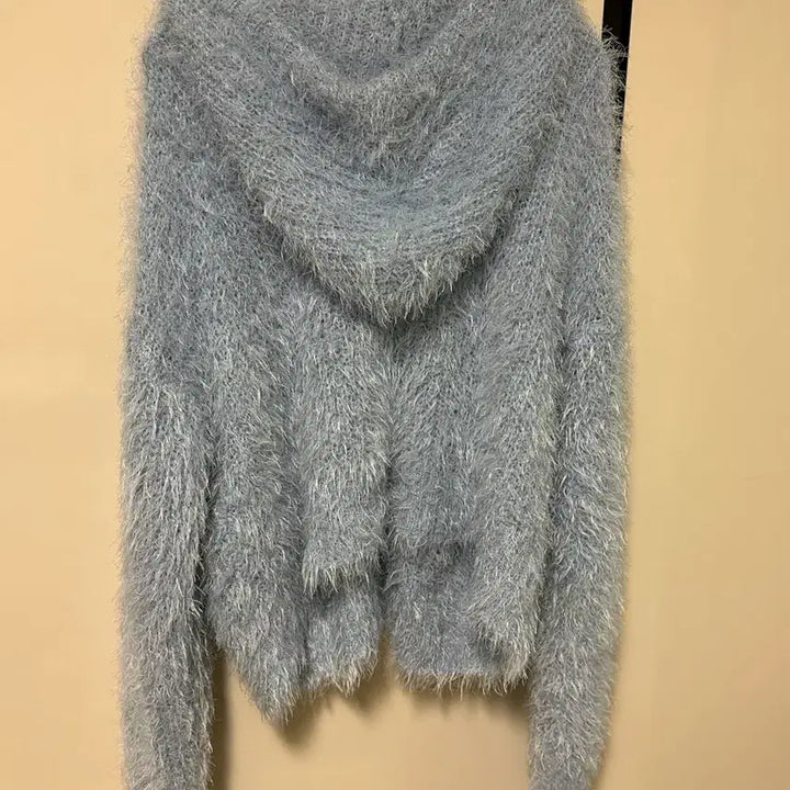 [SOLD OUT] 헤이녹 서울 블루 퍼 가디건