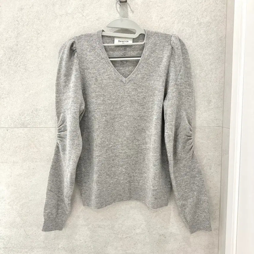 [BUNJANG] Berenice Wool Cashmere V-Neck Knit XS / 베르니스 Berenice 울 캐시 브이넥 니트