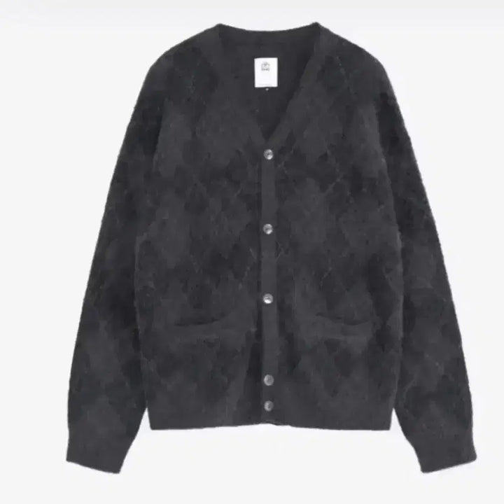 [BUNJANG] Polytelu Argyle Mohair Cardigan / 3) 폴리테루 아가일 모헤어 가디건