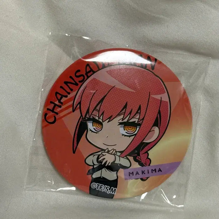 [BUNJANG] Chainsaw Man Makima Can Badge / 체인소맨 마키마 캔뱃지