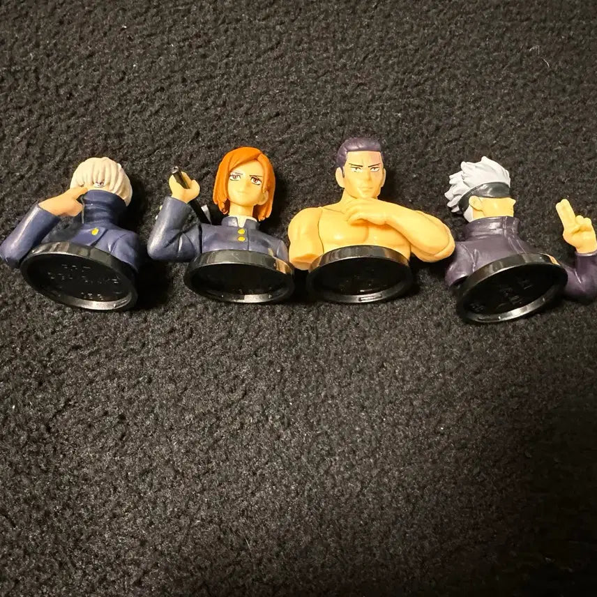 [BUNJANG] Jujutsu Kaisen Figure Set (4-Piece) / 주술회전 캐릭터 피규어 4종 세트
