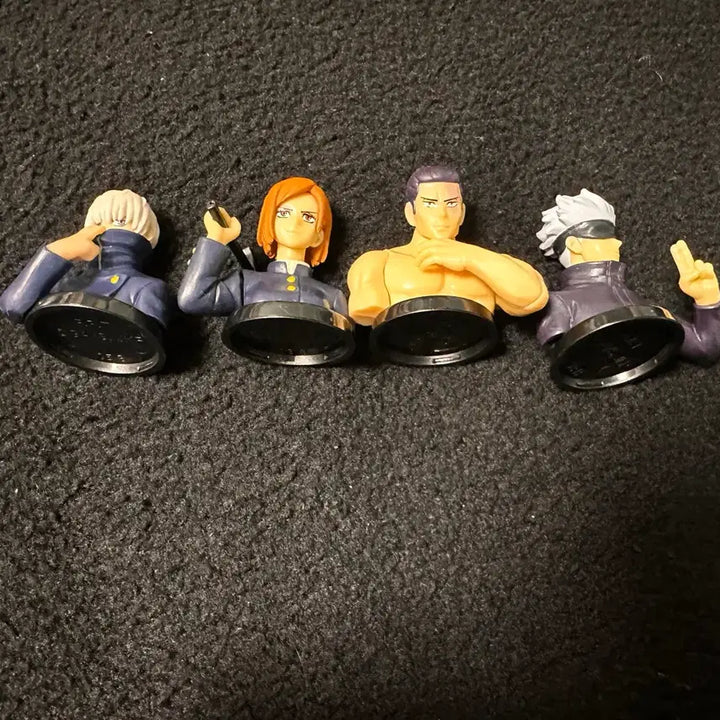 [BUNJANG] Jujutsu Kaisen Figure Set (4-Piece) / 주술회전 캐릭터 피규어 4종 세트