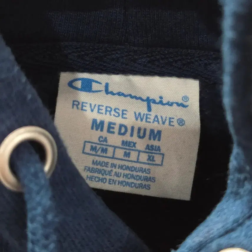 [BUNJANG] Champion Blue Tag Reverse Weave Fleece Hoodie M / 챔피온 블루택 리버스위브 기모 후드티 M