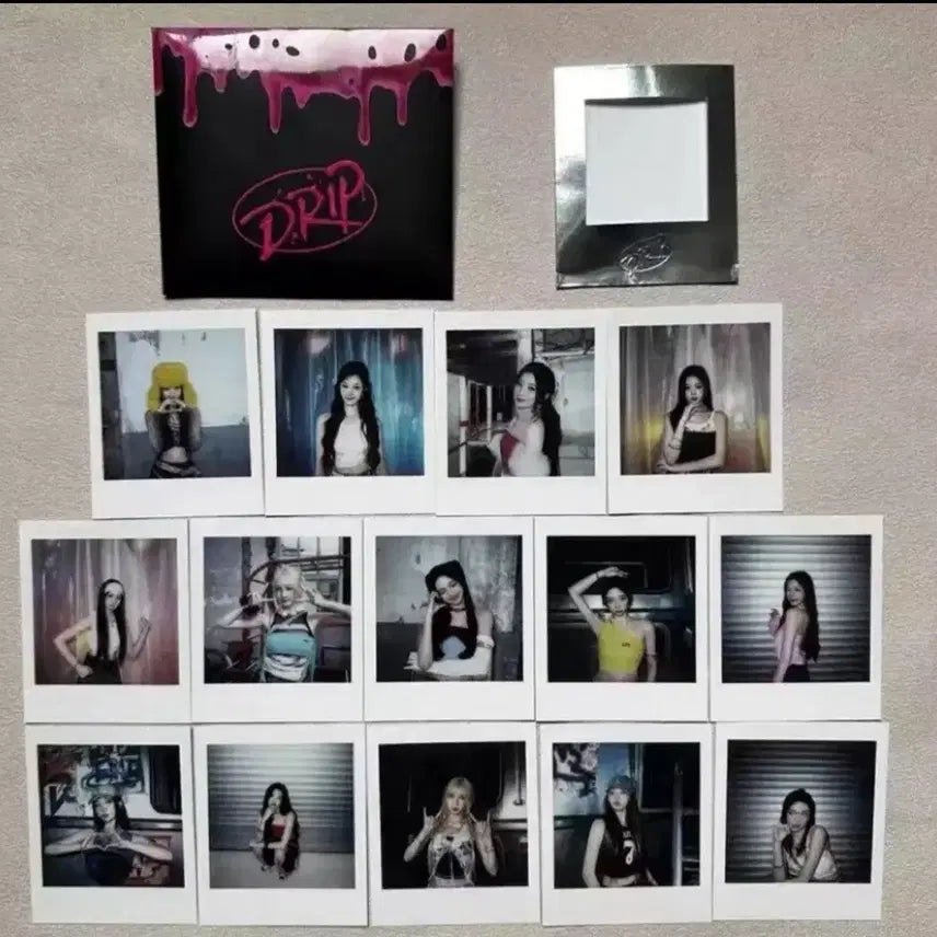 [BUNJANG] BABYMONSTER Drip Polaroid Set / 베이비몬스터 drip 팝업 엠디 폴라 폴라로이드 세트