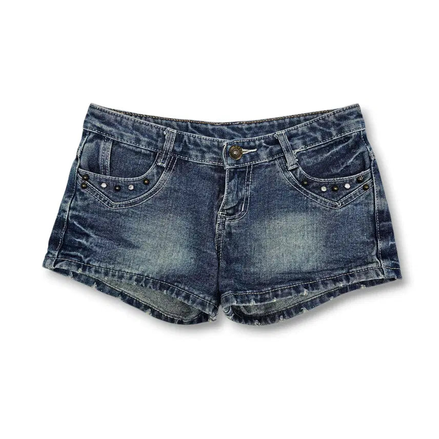 [SOLD OUT] VTG 빈티지 스터드 데님 핫팬츠