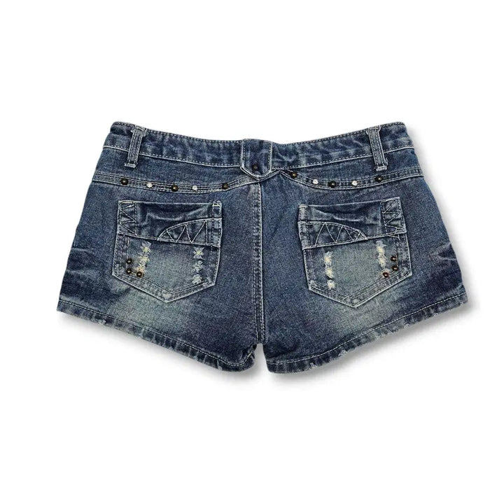 [SOLD OUT] VTG 빈티지 스터드 데님 핫팬츠
