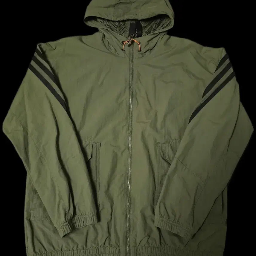 [BUNJANG] Adidas Woven Hooded Zip-up XL / 새 상품 아디다스 우븐 후드집업 XL