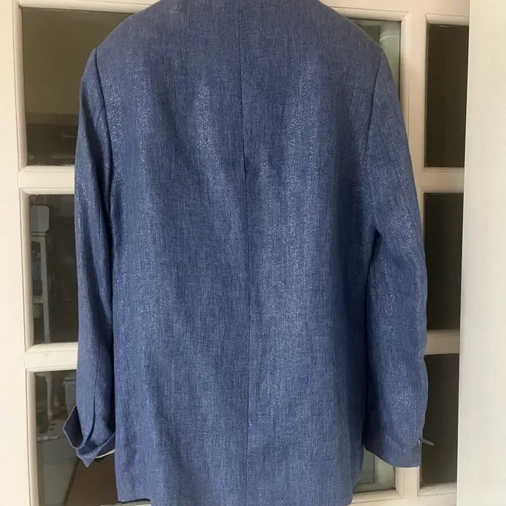 [SOLD OUT] 자라 ZARA 블루 린넨 블레이저(66)