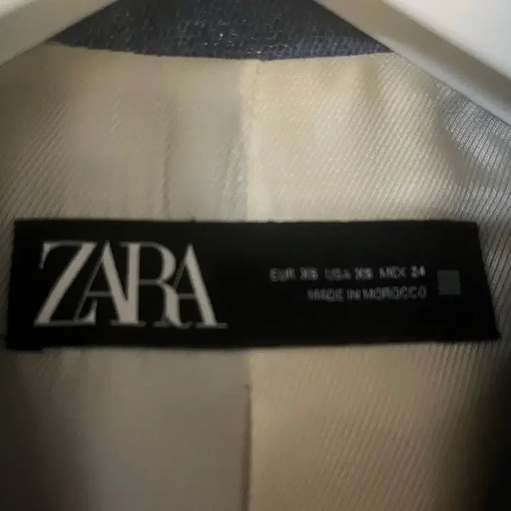 [SOLD OUT] 자라 ZARA 블루 린넨 블레이저(66)
