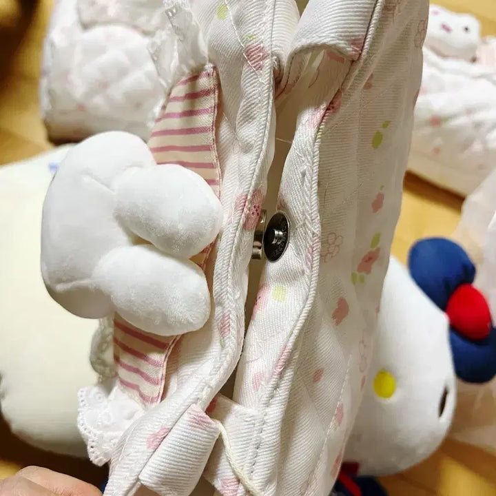 [BUNJANG] Miffy Rabbit Quilted Handbag / 미피 토끼 퀼팅 누빔 가방
