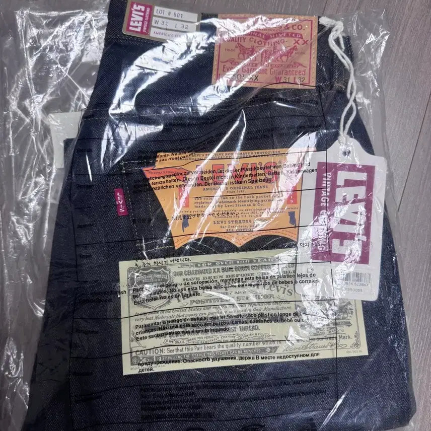 [SOLD OUT] 리바이스 lvc 55501 리지드 31/32