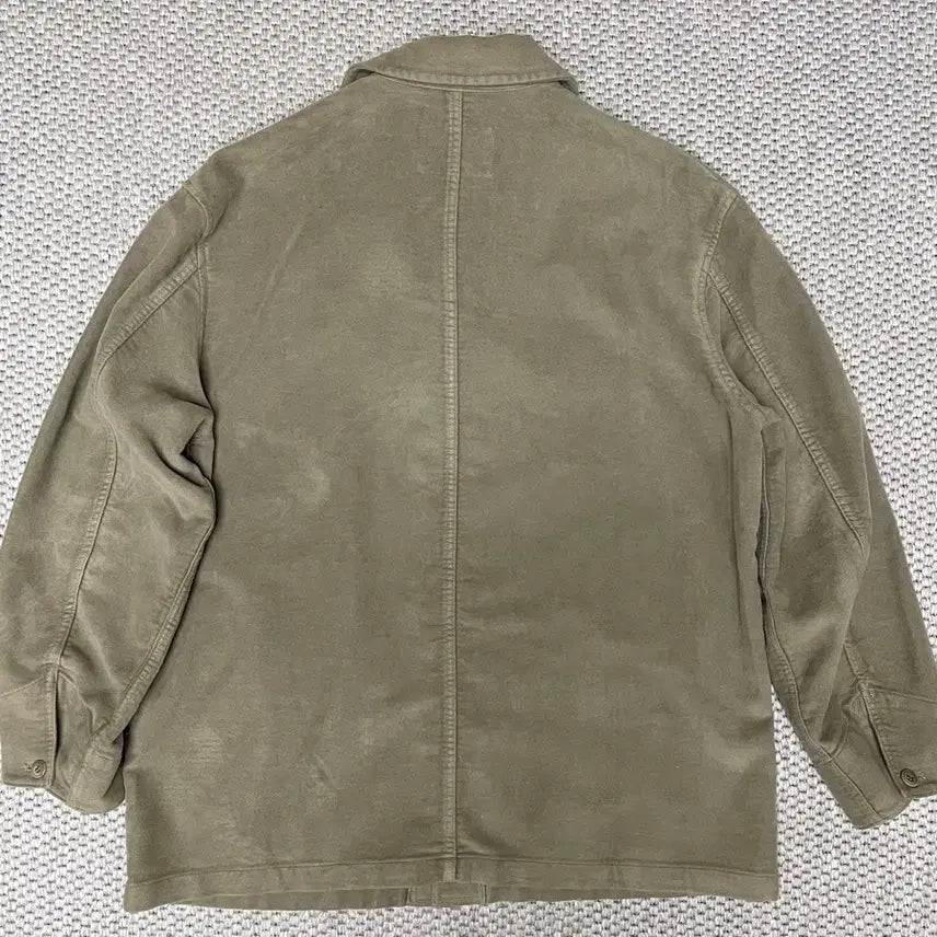 [BUNJANG] Pottery Moleskin Work Jacket Dark Russet / (1) 포터리 몰스킨 워크자켓 다크러벳