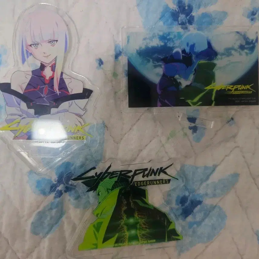 [BUNJANG] Cyberpunk Edgerunners Ichiban Kuji Acrylic Stand Bundle Set / (일괄)사이버펑크 엣지러너 이치방쿠지 아크릴 스탠드 3종