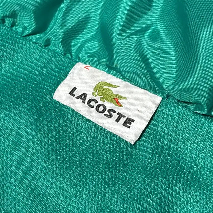 [BUNJANG] Lacoste Green Windbreaker Jacket / 라코스테 2(대략 s) 그린 바람막이