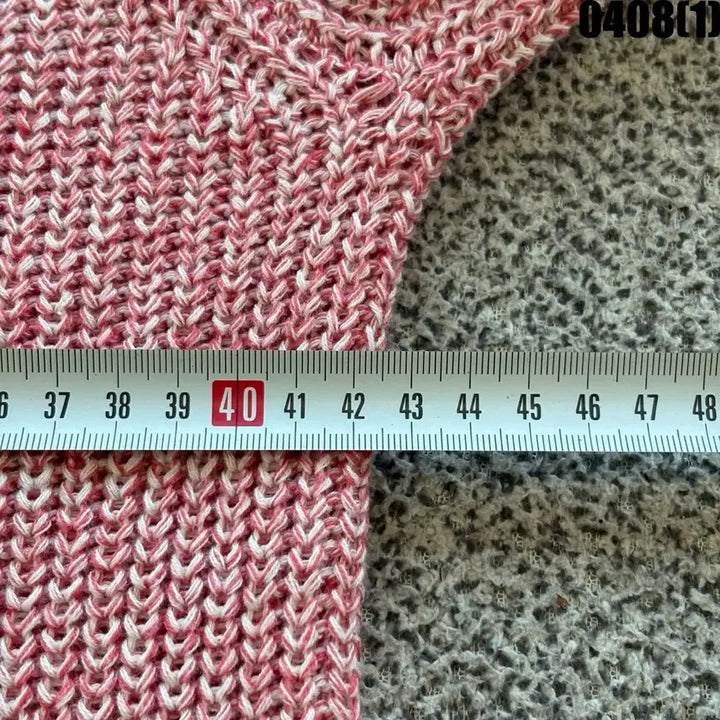 [BUNJANG] Tini Wini Pink Knit Sweater / 티니위니 핑크 니트 스웨터 90