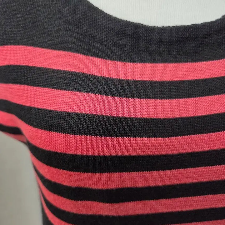 [BUNJANG] Vicki Dark Pink &amp; Black Color Block Dress / (새상품)비키 원피스