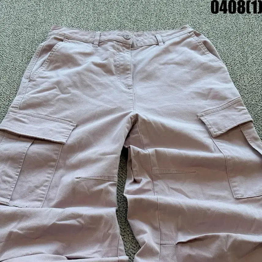 [BUNJANG] Topten Purple Cargo Pants Women&