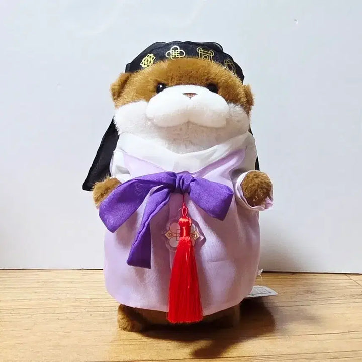 [BUNJANG] Woosowoosso Jang Dark Brown 27cm Doll / 한복 우소우소짱 다크브라운 27cm 인형