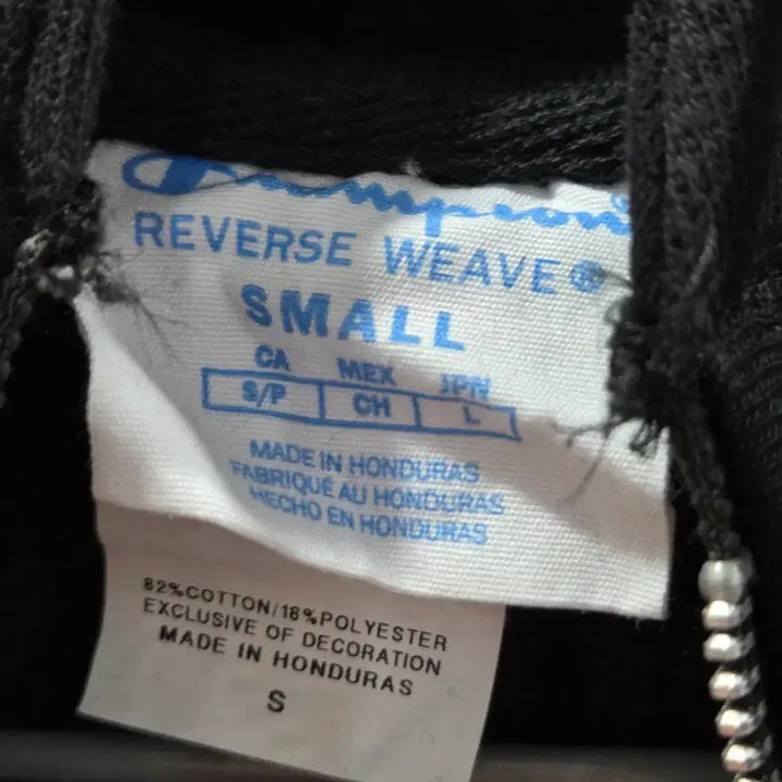 [BUNJANG] Champion Blue Tag Reverse Weave Fleece Hoodie Zip-Up S / 챔피온 우먼 블루택 리버스위브 기모 후드집업 S