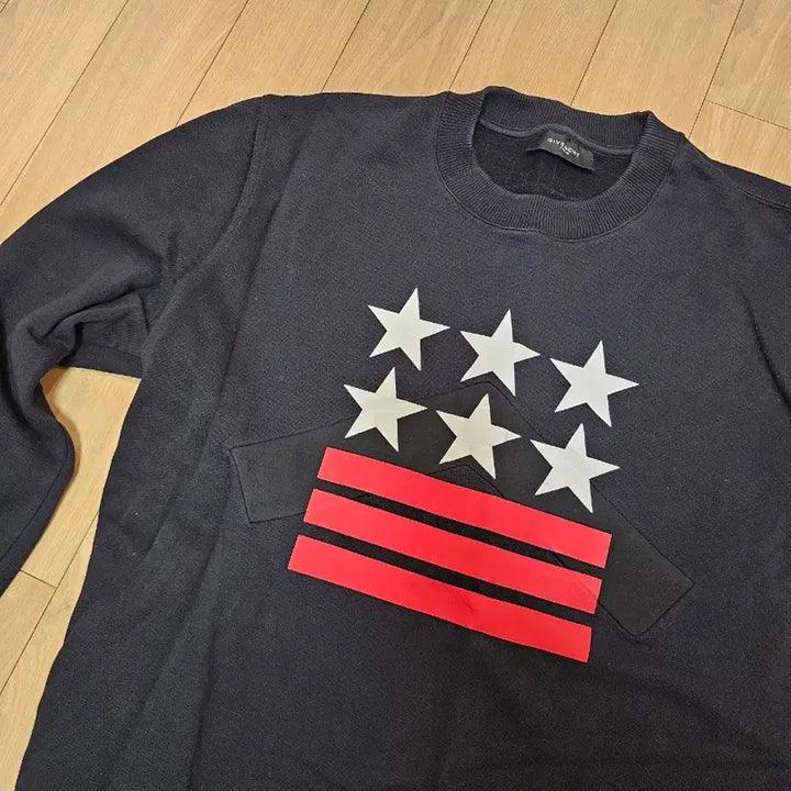 [BUNJANG] Givenchy Star-Spangled Banner Sweatshirt / 지방시 성조기 스타 맨투맨 M