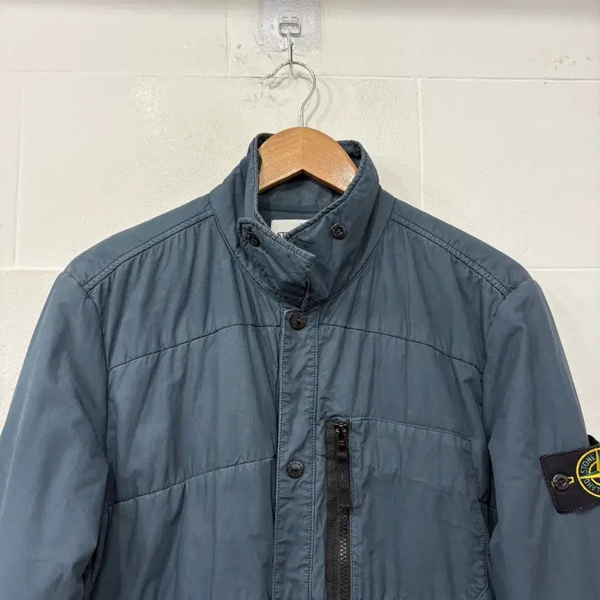 [BUNJANG] Stone Island Crinkle Laps Overshirt Jacket / 스톤아일랜드 크링클랩스 오버 셔츠 자켓