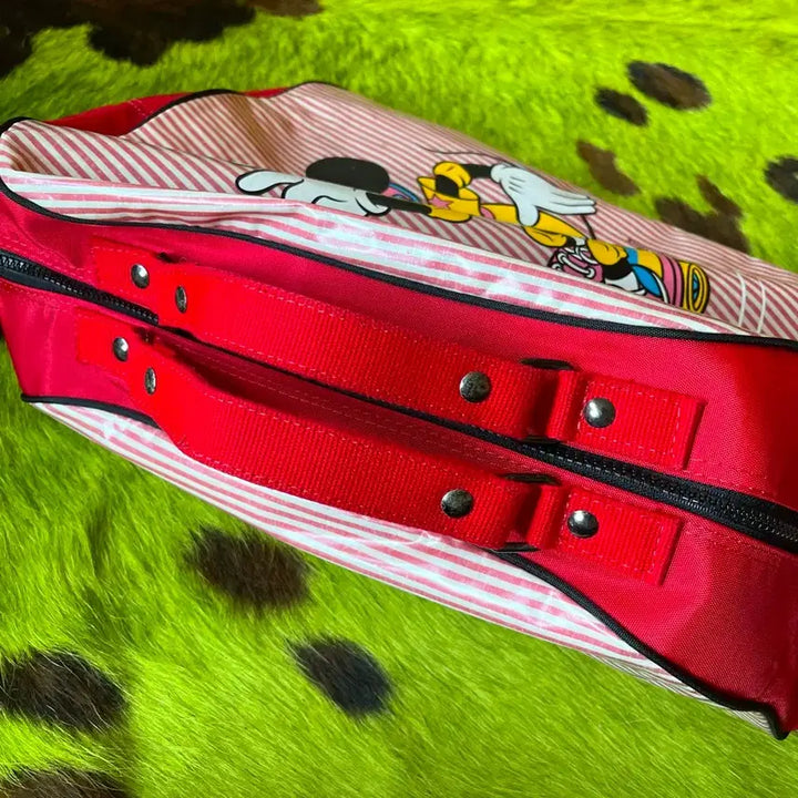 [BUNJANG] Walt Disney Mickey Mouse Vintage Boston Bag / 90s Walt Disney 미국 빈티지 미키마우스 스포티 보스턴백 가방