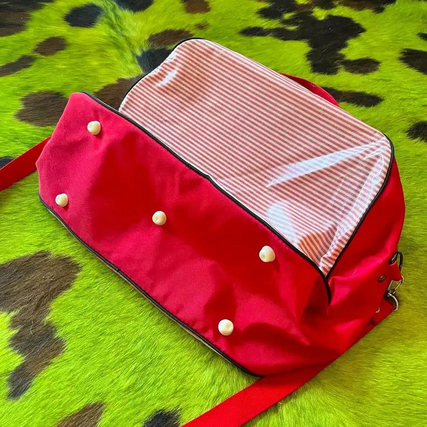 [BUNJANG] Walt Disney Mickey Mouse Vintage Boston Bag / 90s Walt Disney 미국 빈티지 미키마우스 스포티 보스턴백 가방