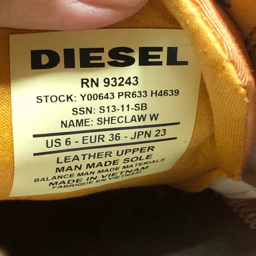 [BUNJANG] Diesel Sneakers 230 / 디젤 스니커즈 230