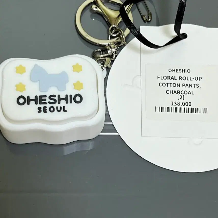[BUNJANG] OHESIO Floral Roll-up Cotton Pants / 오헤시오 플로럴 롤업 코튼팬츠