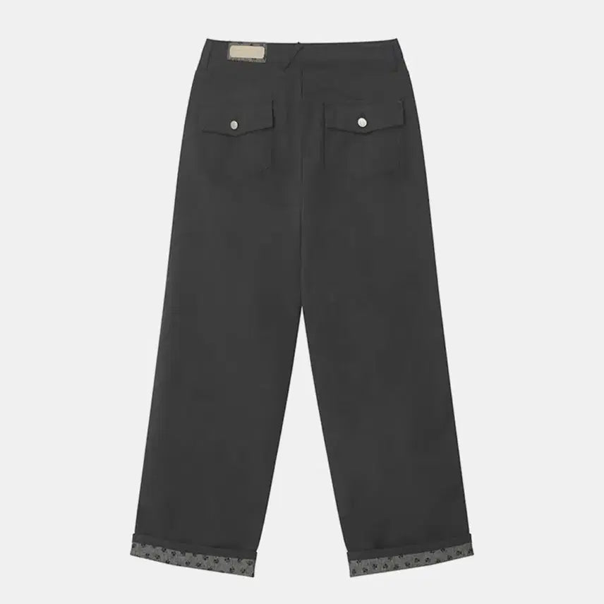 [BUNJANG] OHESIO Floral Roll-up Cotton Pants / 오헤시오 플로럴 롤업 코튼팬츠