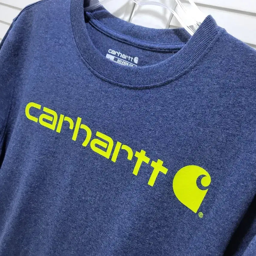 [BUNJANG] Carhartt Round Neck Short Sleeve T-shirt / [s]칼하트 라운드 반팔티(국내95~100추천)