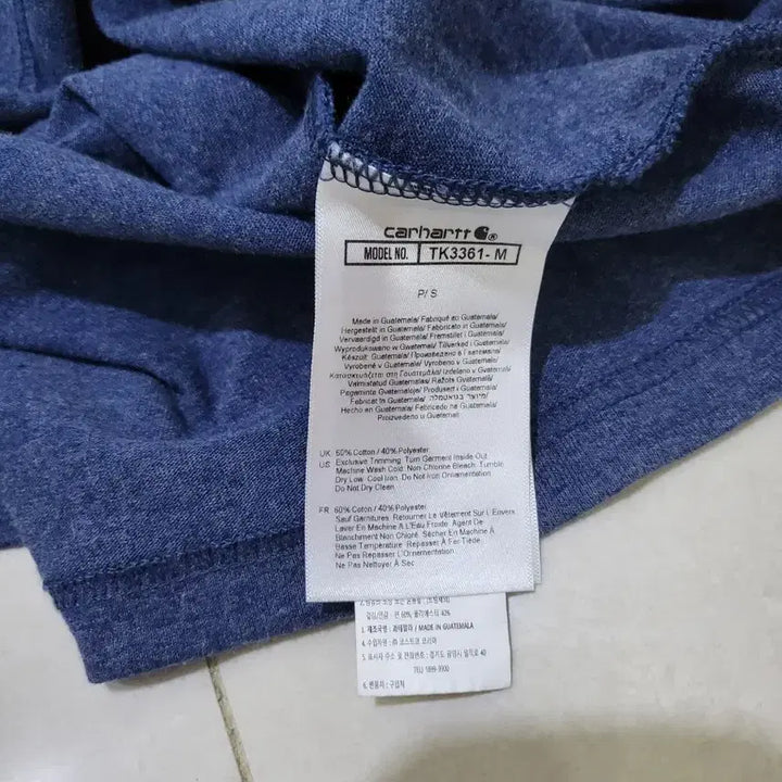 [BUNJANG] Carhartt Round Neck Short Sleeve T-shirt / [s]칼하트 라운드 반팔티(국내95~100추천)