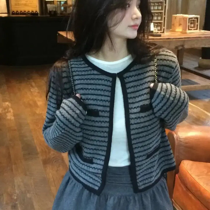 [BUNJANG] Modo Bella Tweed Cardigan / 모도 벨라 트위드 가디건