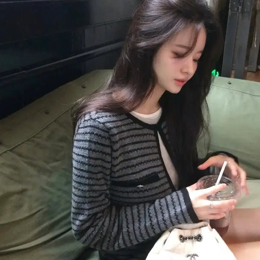 [BUNJANG] Modo Bella Tweed Cardigan / 모도 벨라 트위드 가디건