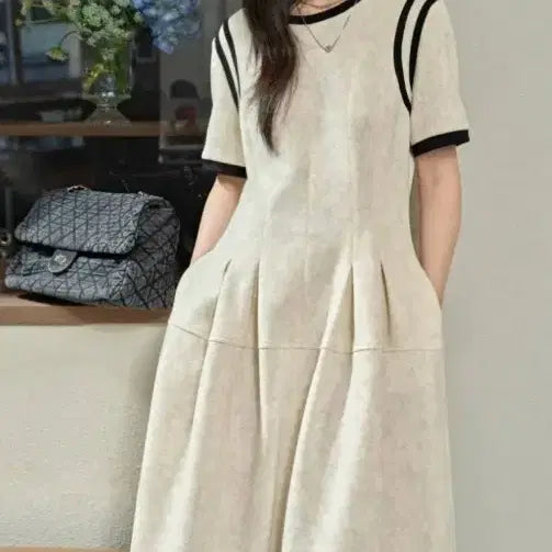 [BUNJANG] KUOSE Fitted Waist Dress - S / 미착용 쿠오세 KUOSE 핏티드 웨이스트 드레스S 판매합니다