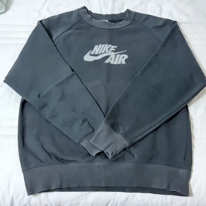 [BUNJANG] Nike Air Sweatshirt Black L / 나이키 에어 맨투맨 블랙 L