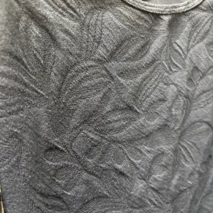 [BUNJANG] Poco Poca 7-part Jacquard T-shirt / 포코포스카 7부 자카드 티셔츠