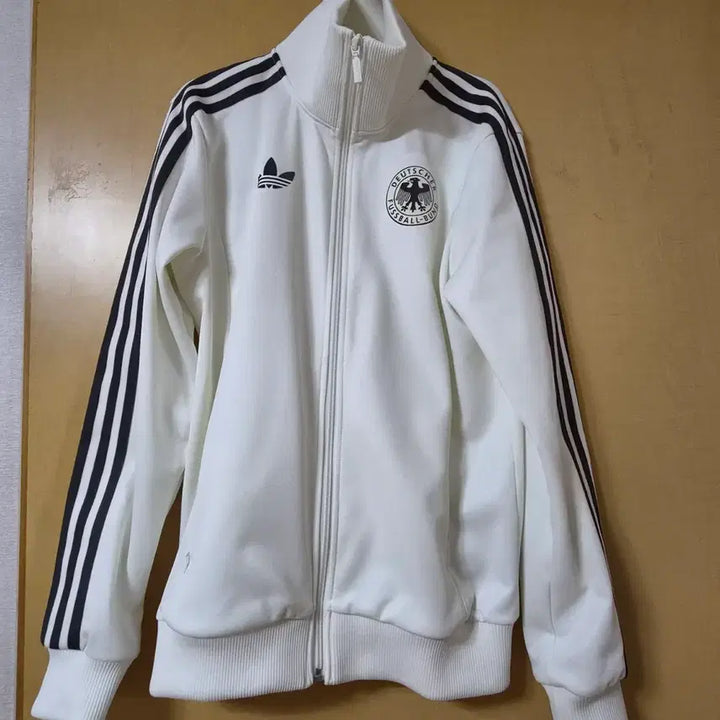 [BUNJANG] Adidas Beckenbauer Track Top Off White S / 아디다스 독일 베켄바우어 트랙탑 오프화이트 S 사이즈