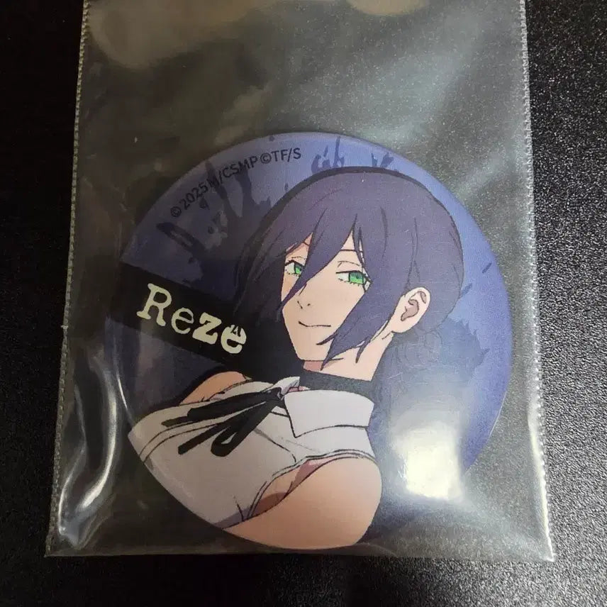 [BUNJANG] Chainsaw Man Reze Can Badge / 체인소맨 홍대팝업 레제 캔뱃지