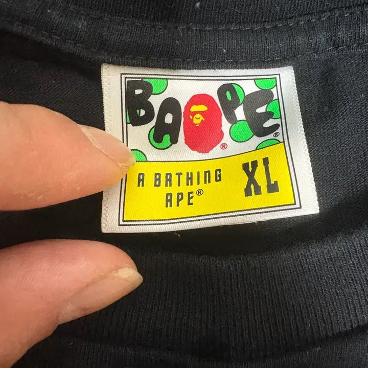 [BUNJANG] 베이프 bape 레드 카모 프린팅 반팔 xl / 베이프 bape 레드 카모 프린팅 반팔 xl