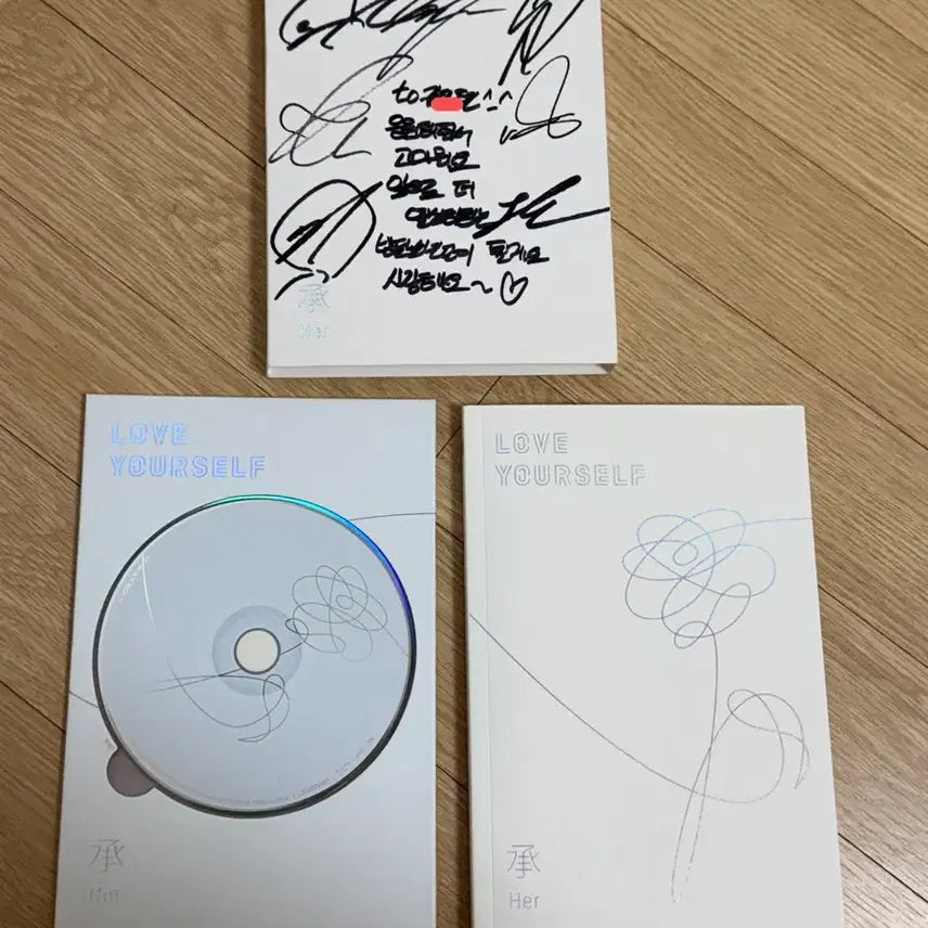 [BUNJANG] BTS Love Yourself Her Signed Album / 방탄소년단 Love Yourself Her 친필 싸인 앨범