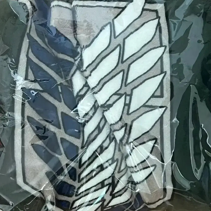 [BUNJANG] Attack on Titan Frank Burger Cape Blanket / 진격거 담요 진격의 거인 프랭크 버거 망토
