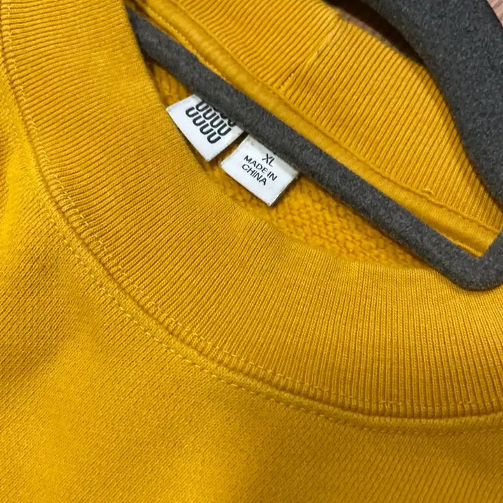 [BUNJANG] Uniqlo Mustard Crewneck XL / 유니클로 머스타드 맨투맨 XL